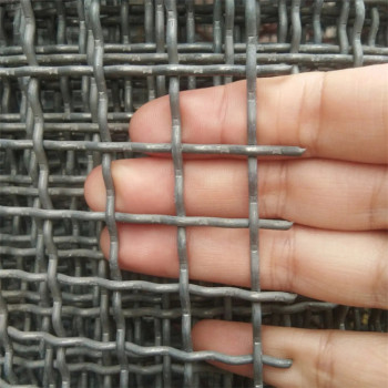 河北锰钢振动筛网厂家供应怀化工业编织过滤网片防锈方格轧花网