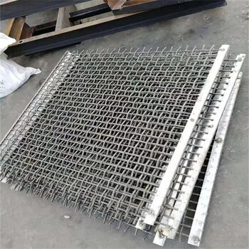 河北錳鋼振動篩網(wǎng)廠家供應(yīng)懷化工業(yè)編織過濾網(wǎng)片防銹方格軋花網(wǎng)