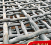 河北锰钢振动筛网厂家供应贺州工矿钢筋编织网8个粗编织折弯网