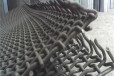 8mm孔不锈钢轧花网3毫米编织钢丝网不锈钢编织方孔网