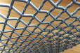 1公分孔低碳钢丝轧花网铁丝矿筛网片锰钢振动筛网片