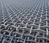 镀锌钢丝包边轧花网煤矿重型锰钢筛网热镀锌轧花网片