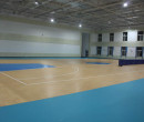 乒乓球培训地胶篮球场地板图片