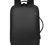 商务双肩包男士大容量出差行李背包通勤男士包多功能USB时尚背包