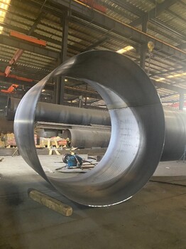 達(dá)州鋼護(hù)筒加工廠四川Q235B中厚鋼板丁字焊卷筒/大口徑卷管批發(fā)