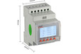 安科瑞单相导轨表ACR10R-D10TE外置开口互感器以太网通讯