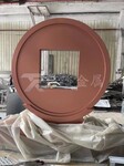 不銹鋼彩繪銅錢(qián)雕塑、不銹鋼雕塑金屬工藝品定制