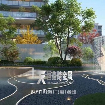 園林金屬擺件裝飾雕塑不銹鋼裝飾景觀工程