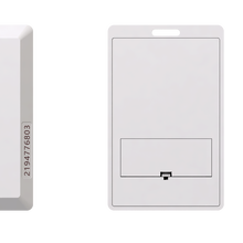 常规卡片标签可更换电子标签2.4G有源卡RFID定位标签