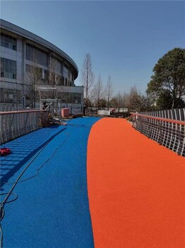 天津幼兒園環保透水地坪鋪裝材料，市政工程水洗石造景池包工包料