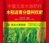 水稻返青柯杈肥厂家批发招商，水稻发蔸剂