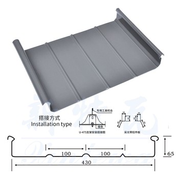 生产加工铝镁锰瓦，铝镁锰屋面板，430型铝镁锰瓦厂家