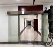 西安熙地港玻璃门维修安装门禁更换地弹簧服务