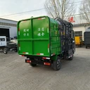 小型自卸垃圾車電動(dòng)掛桶垃圾車自卸垃圾清運(yùn)車多功能垃圾收集車