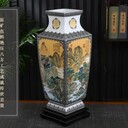 李文躍老師《錦繡天下》古畫琺瑯四方尊