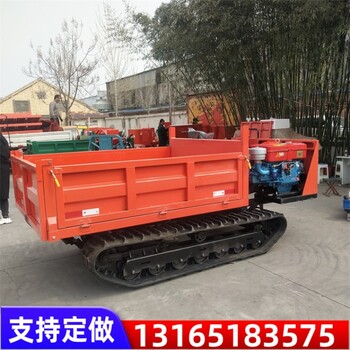 廠家定制小型工廠履帶運(yùn)輸車農(nóng)用山地水泥沙石履帶運(yùn)輸車