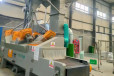 铝材模具喷砂机佛山通过式抛丸机金属处理打砂机压铸件抛丸机厂家