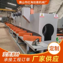 鋁材噴砂機(jī)廠家佛山通過(guò)式拋丸機(jī)金屬鑄件打砂機(jī)鋼結(jié)構(gòu)處理噴沙機(jī)