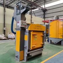 滾筒式拋丸機(jī)鋅合金處理拋丸機(jī)佛山履帶式噴砂機(jī)金屬鑄件打砂機(jī)