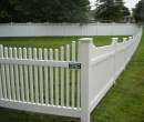 PVC塑钢别墅围墙护栏隔离栅栏别墅绿化带景观围栏图片