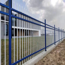 锌钢庭院围栏厂区围墙锌钢铁栅栏幼儿园锌钢护栏成都实体厂家图片
