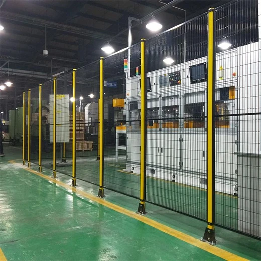 車間機(jī)器人安全圍欄安裝廠家機(jī)器人隔離護(hù)欄網(wǎng)車間隔離防護(hù)圍網(wǎng)
