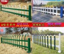 PVC花园草坪围栏绿化带园艺护栏PVC厂区围墙栅栏图片