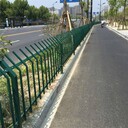 馬路綠化帶隔離護(hù)欄防護(hù)柵欄隔離帶草坪鋅鋼圍欄戶外欄桿