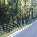 公路纜索防撞護(hù)欄景區(qū)道路繩索護(hù)欄池塘湖泊纜索防護(hù)圍欄