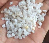 石英砂颗粒均匀颜色白净各种型号规格厂里直发