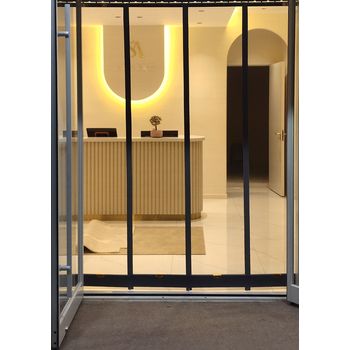 大連高新園區生產鑫盛磁吸紗網門簾大連市透明磁吸紗網門簾