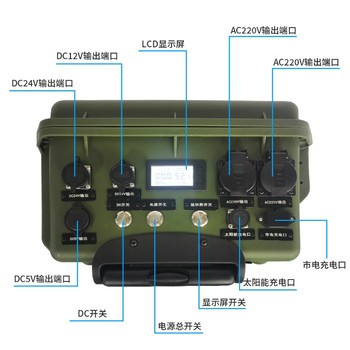 登峰工厂便携式交直流电源多功能应急电源免费定制