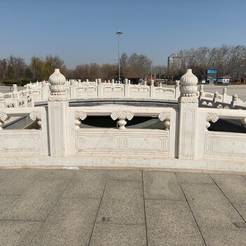 寺院石欄桿雕刻樣式圖片-寺院寺廟漢白玉欄桿供應(yīng)