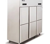 洛德六门直冷冷冻冰箱洛德冰箱QB1.6L6LD商用不锈钢冷冻柜
