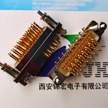帶P41型組件J30J-100ZKNP41錦宏牌麻花針矩形連接器孔座