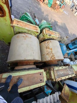 二手九成新大宏立G140x100高壓輥磨機(jī)1410大型對輥機(jī)