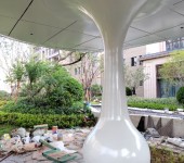 玻璃钢柱子定做玻璃钢花瓶造型圆柱子玻璃钢雕塑定制
