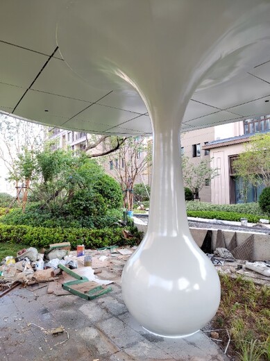 玻璃鋼柱子定做玻璃鋼花瓶造型圓柱子玻璃鋼雕塑定制