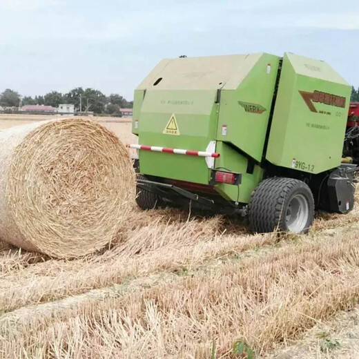 小型玉米秸稈打捆機新型秸草稈收集機牧草青貯飼料打捆機
