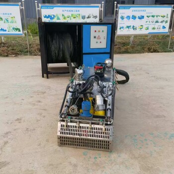 水下清淤機器人管道河道清淤泥防汛排污液壓遙控履帶污泥清理設(shè)備
