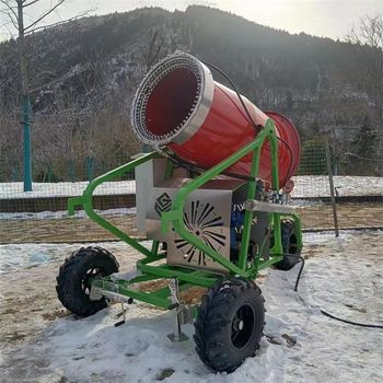 厂家滑雪场造雪机大小型喷雪机户外移动式戏雪乐园喷雪机自动雪炮