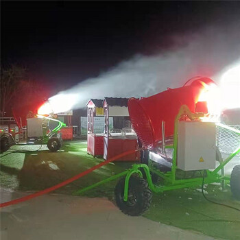 滑雪場大型造雪機(jī)戶外戲雪樂園人工制雪機(jī)可搖頭噴雪機(jī)廠家