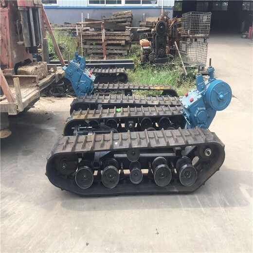 電動遙控液壓履帶底盤行走總成全地形農(nóng)用車果園小型爬山虎配件