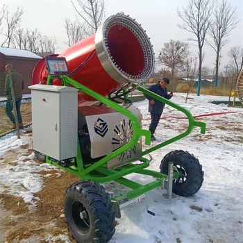 滑雪场造雪机小型迷你人工降雪机户外大型真雪机公园冰雪广场设备