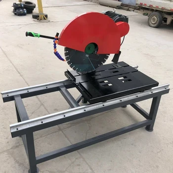 多功能電動臺式石材切割機耐火磚水泥磚大理石加氣磚路牙石切磚機