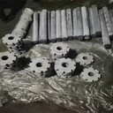 2124美爾森石墨2124多晶硅鑄錠爐石墨三瓣堝