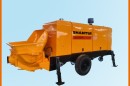 山推建友拖式混凝土泵HBT6013SR拖泵柴油机泵混凝土输送泵