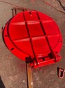 保定玻璃鋼拍門(mén)600mm圓形復合材料拍門(mén)