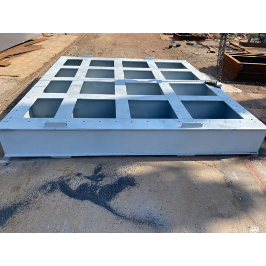 衡阳挡水面为平面面板钢闸门6*8米钢制闸门组合
