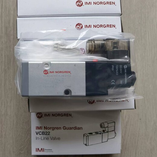 現(xiàn)貨供應(yīng)諾冠NORGREN電磁閥VCB22C517A-AE213J替換亞德客SMC